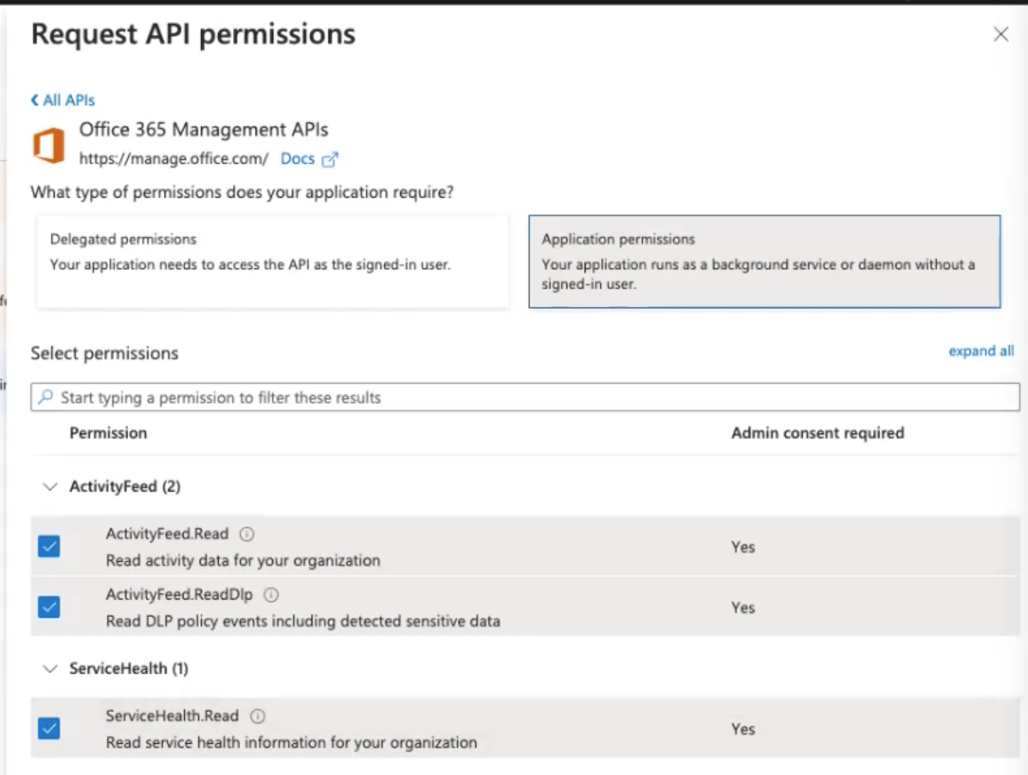 O365 Management API permissions.png